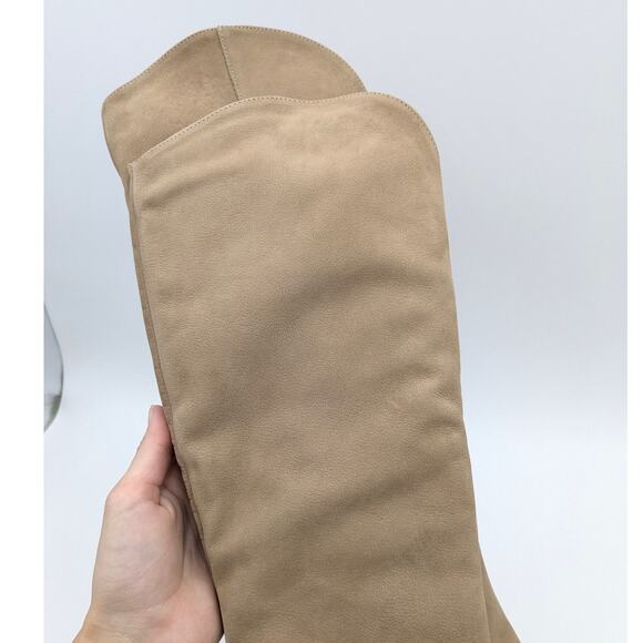 Dolce Vita Tan Heeled Boots - Picture 12 of 15